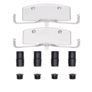 Mercedes-Benz S63 AMG Disc Brake Hardware Kit - Rear - R1 Concepts - `07-`14